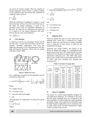 Analysis and optimization of wireless power transfer link | PDF