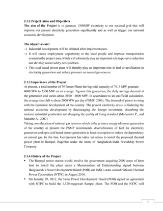 Analysis and Review of EIA of 2x (500 660) mw Coal Based Thermal Power ...