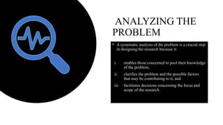 Comprehensive Guide to Problem Analysis and Statement Formulation in ...