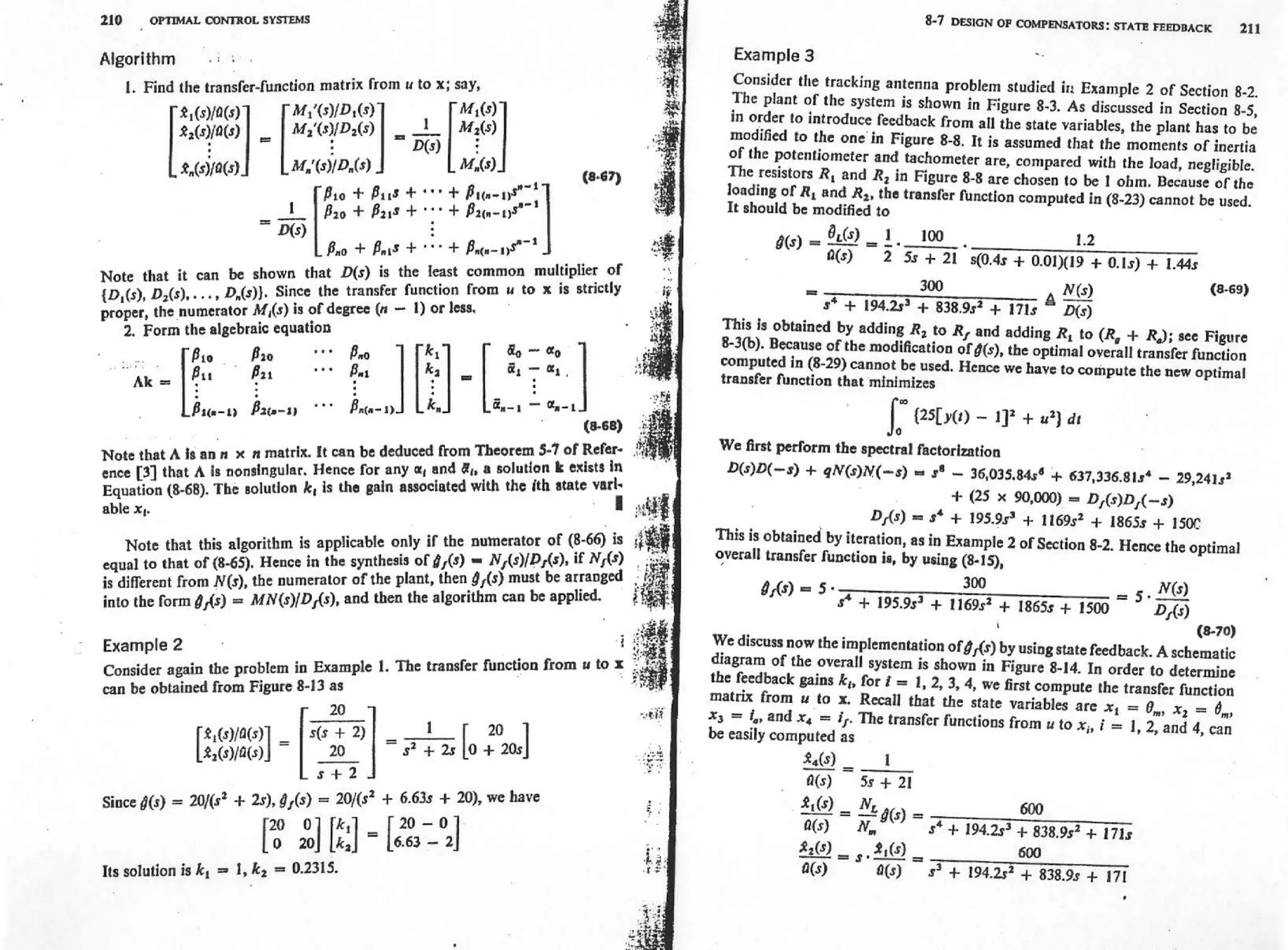 Analysis and synthesis of linear control systems   chen