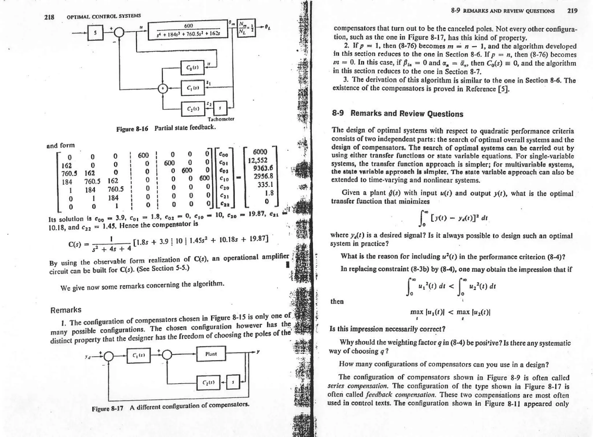 Analysis and synthesis of linear control systems   chen
