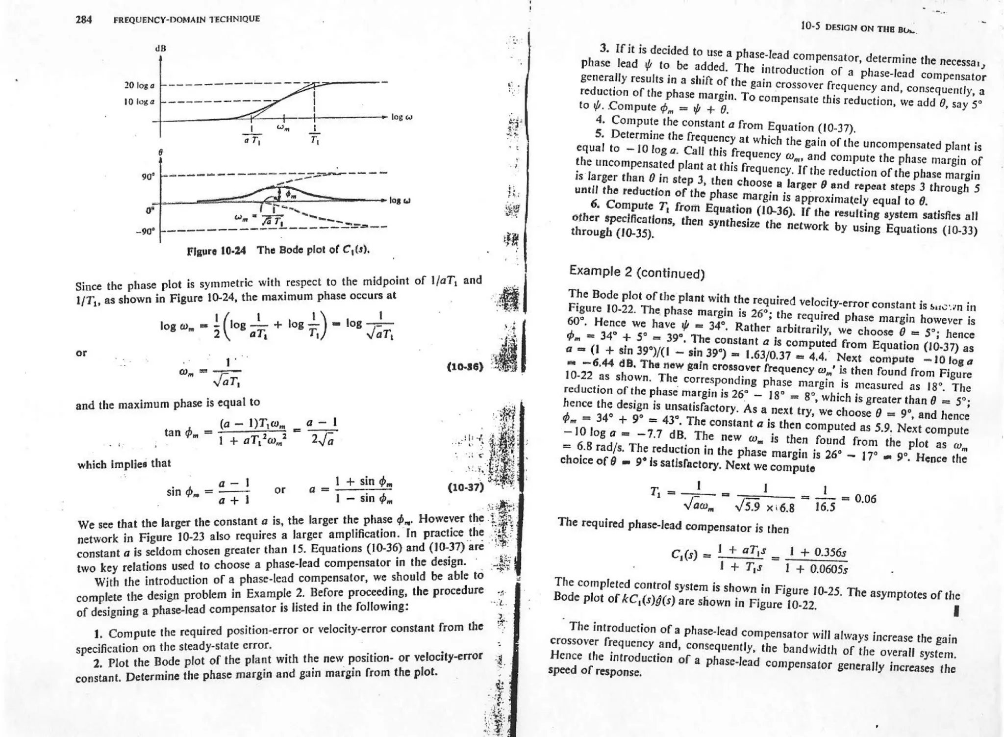Analysis and synthesis of linear control systems   chen