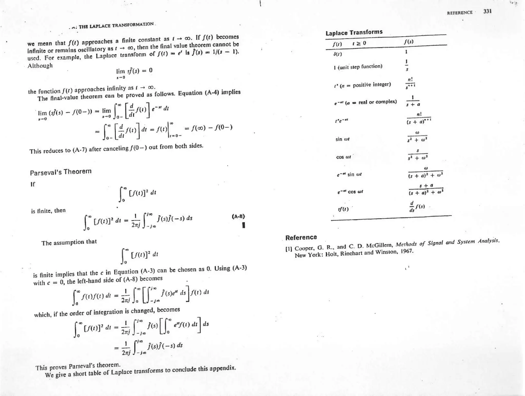 Analysis and synthesis of linear control systems   chen