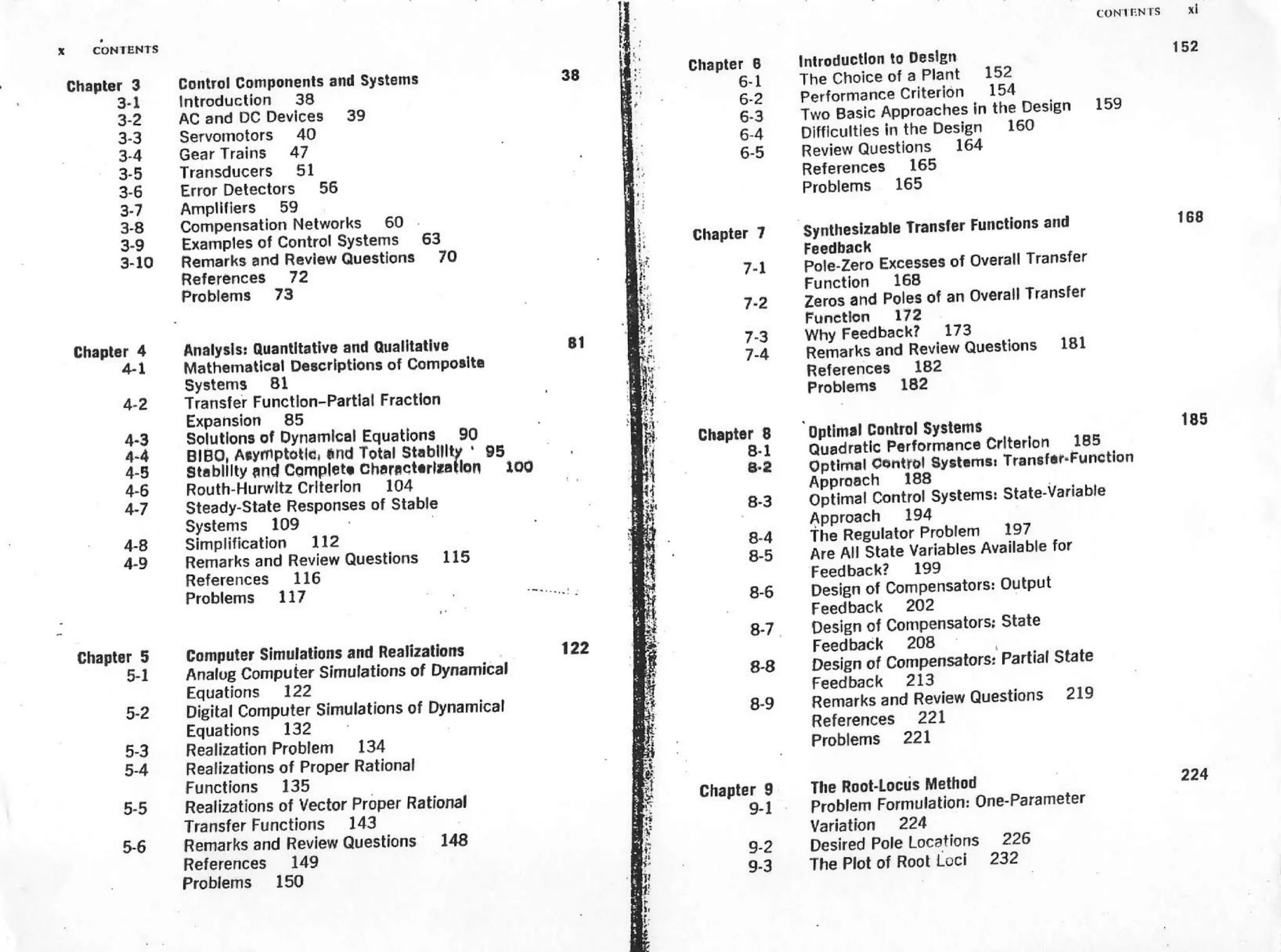 Analysis and synthesis of linear control systems   chen