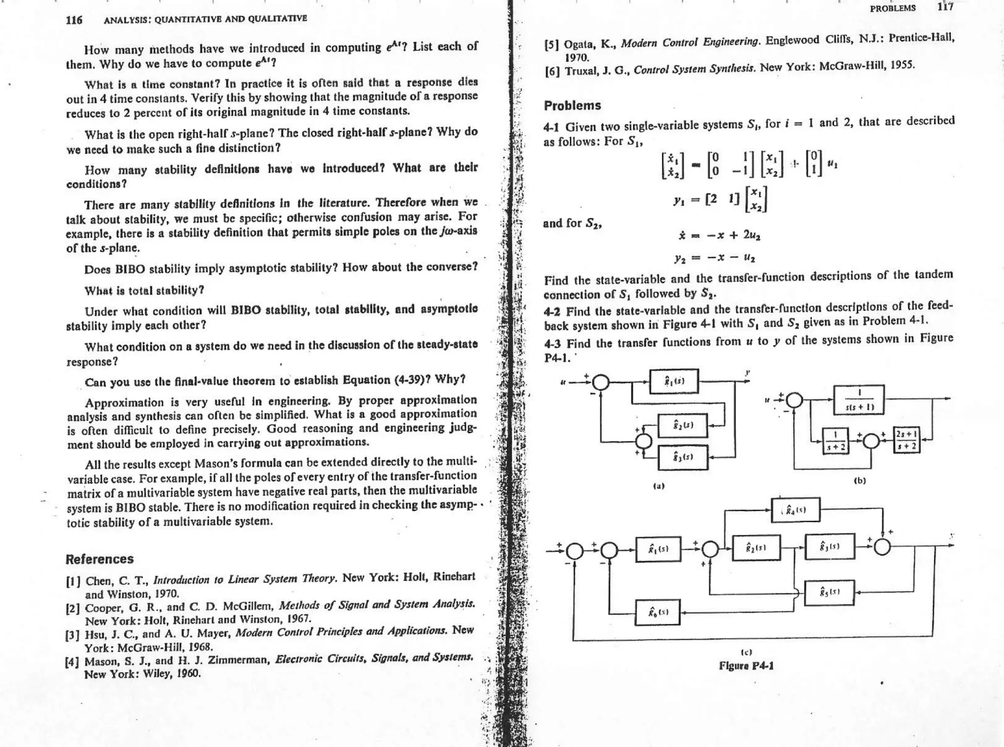 Analysis and synthesis of linear control systems   chen