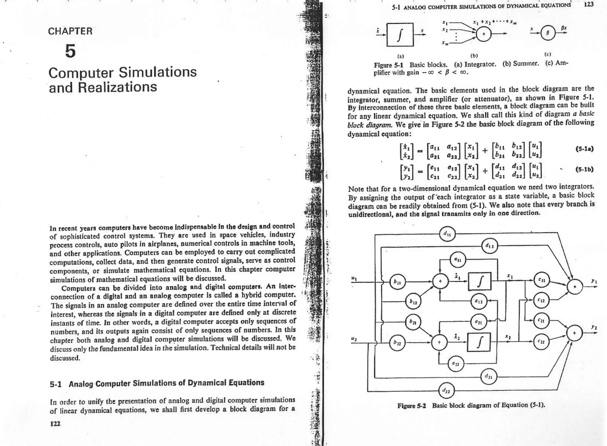 Analysis and synthesis of linear control systems   chen