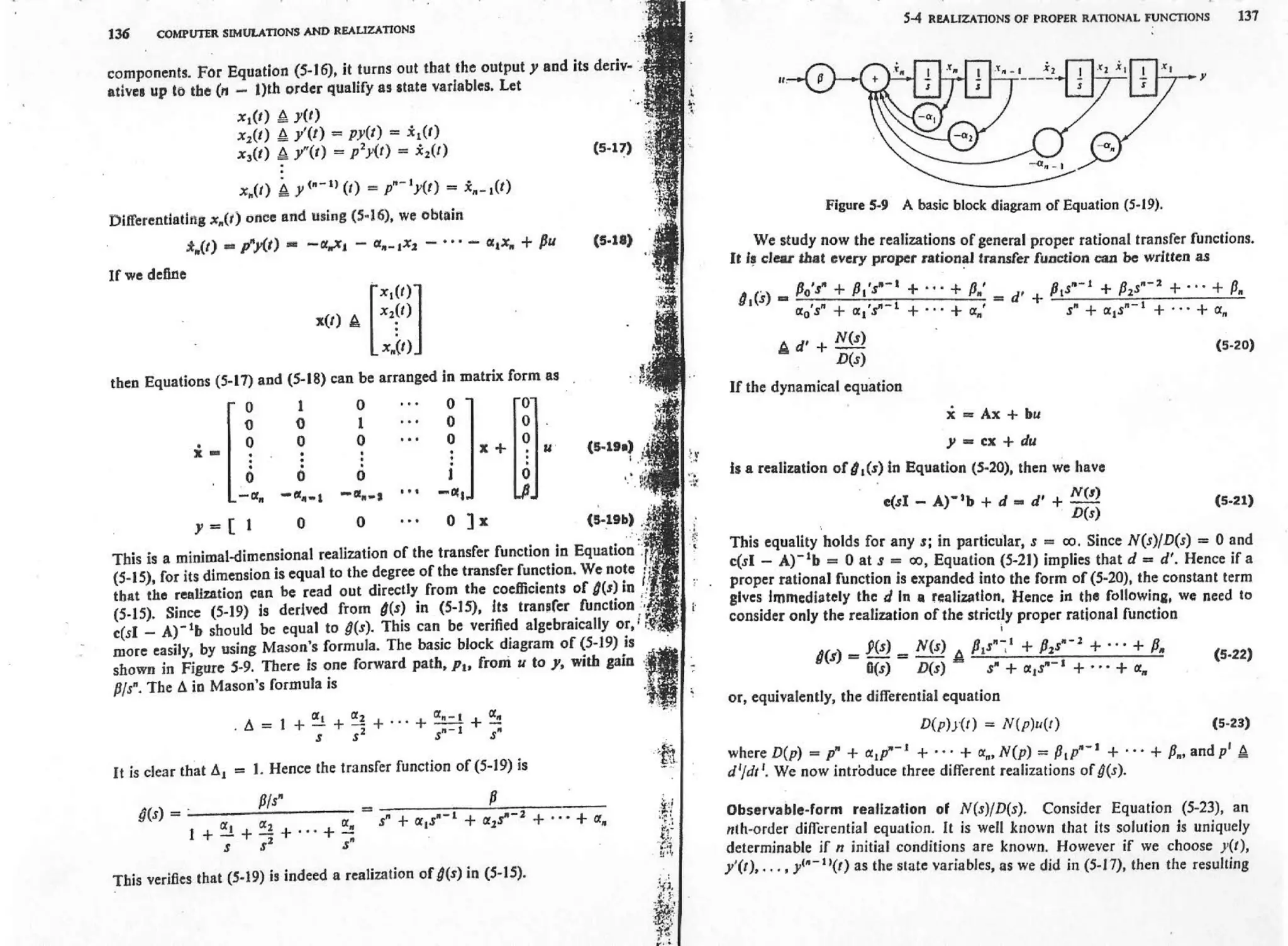 Analysis and synthesis of linear control systems   chen