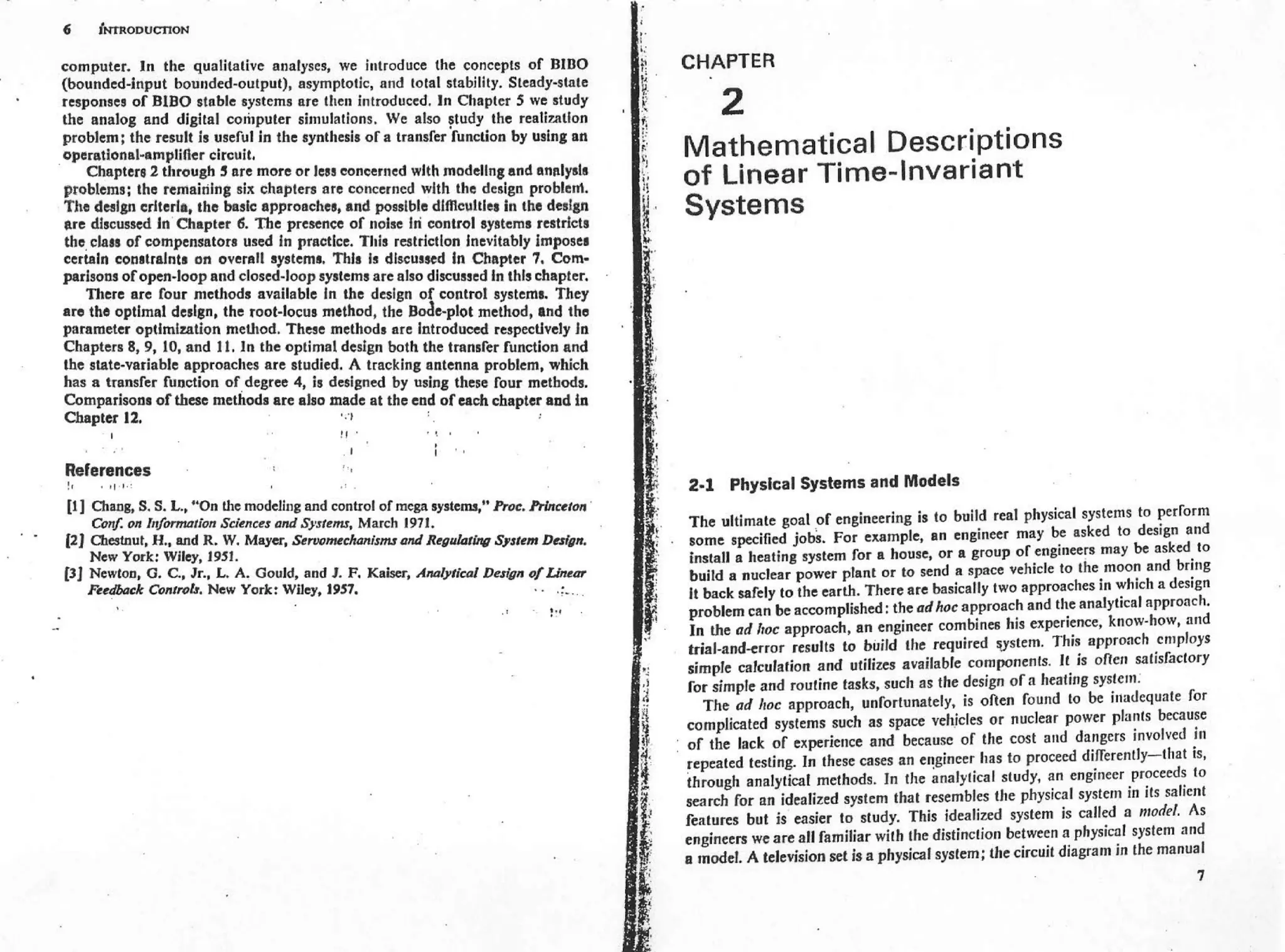 Analysis and synthesis of linear control systems   chen
