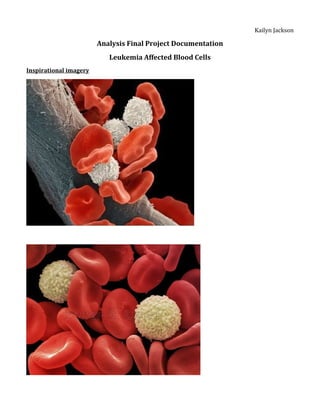 Kailyn Jackson

                        Analysis Final Project Documentation
                           Leukemia Affected Blood Cells
Inspirational imagery
 