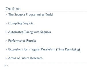 Performance Optimization Process
                 Use appropriate performance metric for each kernel
                     For example, Gflops                                      -‐bound kernel
                 Determine what limits kernel performance
                     Memory throughput
                     Instruction throughput
                     Latency
                     Combination of the above
                 Address the limiters in the order of importance
                     Determine how close to the HW limits the resource is being used
                     Analyze for possible inefficiencies
                     Apply optimizations
                        Often these will just fall out from how HW operates

                                                                                               2
© NVIDIA 2010
 