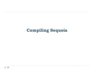 Concurrent Accesses and Performance
                 Increment a 64M element array
                     Two accesses per thread (load then store, but they are dependent)
                         Thus, each warp (32 threads) has one outstanding transaction at a time
                 Tesla C2050, ECC on, max achievable bandwidth: ~114 GB/s



                                                                                                  Several independent smaller
                                                                                                  accesses have the same effect
                                                                                                  as one larger one.
                                                                                                  For example:
                                                                                                  Four 32-‐bit ~= one 128-‐bit




                                                                                                                                 23
© NVIDIA 2010
 