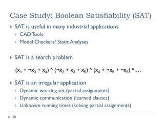 Register Spilling: Case Study
                 FD kernel, (3D-‐cross stencil)
                     fp32, so all gmem accesses are 4-‐byte words
                        Need higher occupancy to saturate memory bandwidth
                     Coalesced, non-‐caching loads
                        one gmem request = 128 bytes
                        all gmem loads result in bus traffic
                     Larger threadblocks mean lower gmem pressure
                        Halos (ghost cells) are smaller as a percentage

                 Aiming to have 1024 concurrent threads per SM
                     Means no more than 32 registers per thread
                     Compiled with maxrregcount=32

                                                                             50
© NVIDIA 2010
 