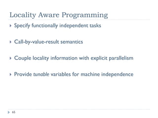 [Harvard CS264] 11a - Programming the Memory Hierarchy with Sequoia (Mike Bauer, Stanford)