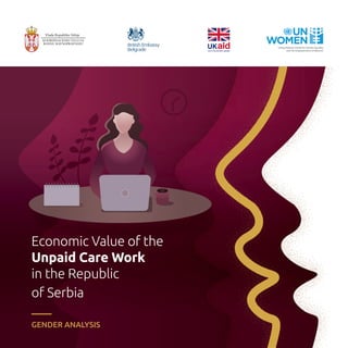 Economic Value of the
Unpaid Care Work
in the Republic
of Serbia
GENDER ANALYSIS
KOORDINACIONO TELO ZA
RODNU RAVNOPRAVNOST
Vlada Republike Srbije
 