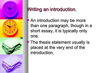 How to write a literary analysis essay | PPT
