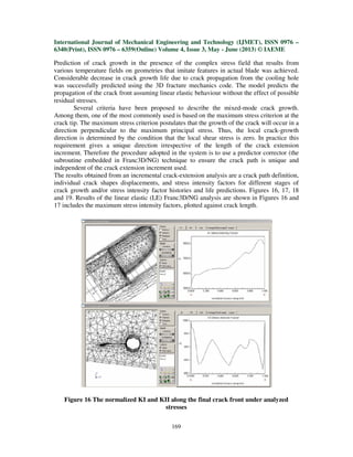 Analysis & modelling of thermal mechanical fatigue crack propagat | PDF
