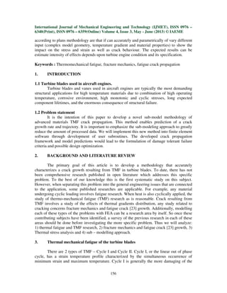 Analysis & modelling of thermal mechanical fatigue crack propagat | PDF