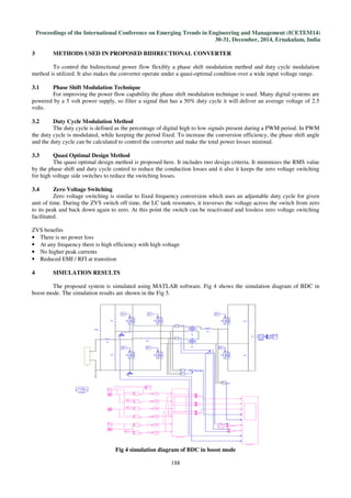 Analysis of a bidirectional isolated dc – dc converter for hybrid ...