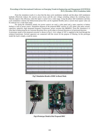 Analysis of a bidirectional isolated dc – dc converter for hybrid ...