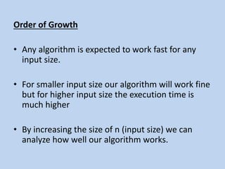 Analysis of algorithm | PPTX