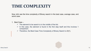 Analysis of Algorithm - Binary Search.pptx