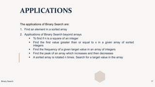 Analysis of Algorithm - Binary Search.pptx