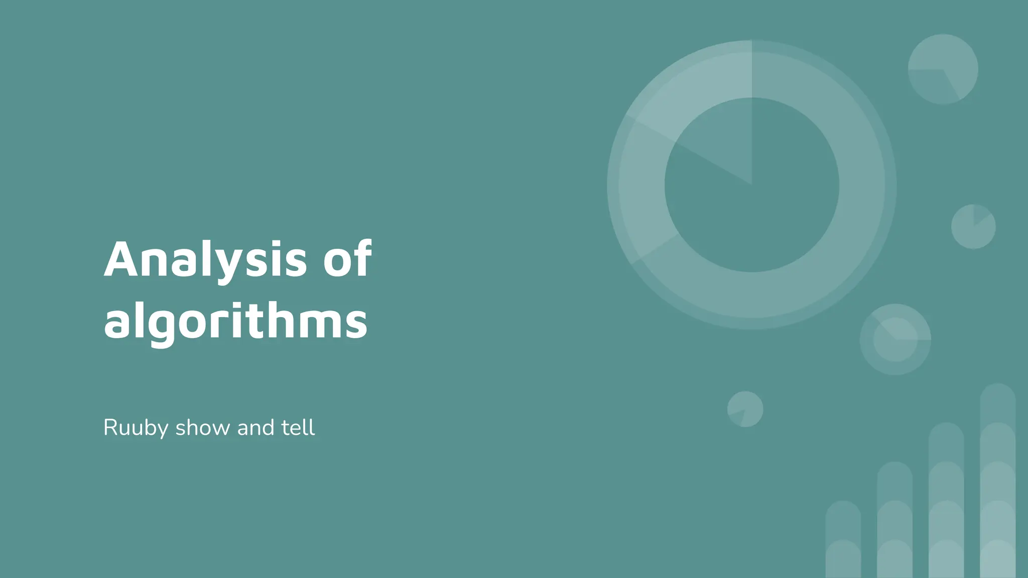 Analysis of algorithms | PPT