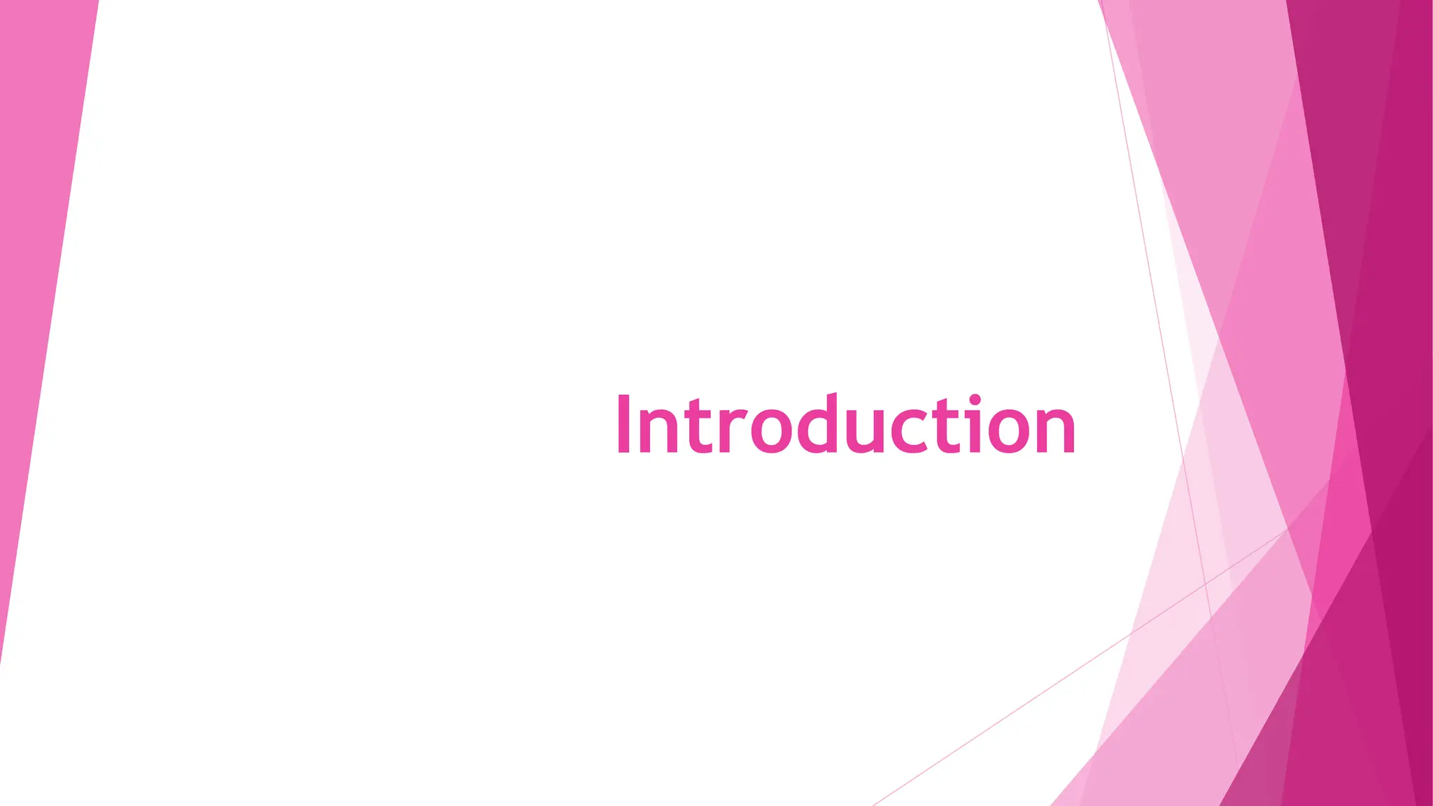 Introduction 