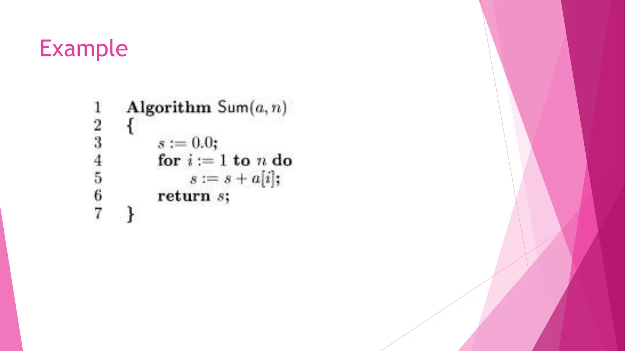 Example 
