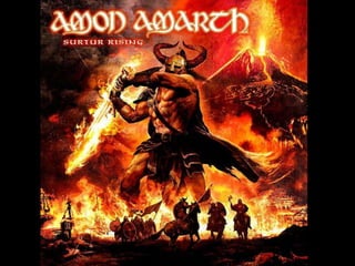 Analysis of Amon Amarth - Surtur Rising album cover
