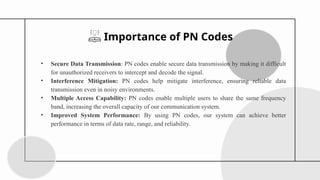 Pn Long Code ANALYSIS OF ANTI-JAMMING TECHNIQUES FOR GNSS.pptx