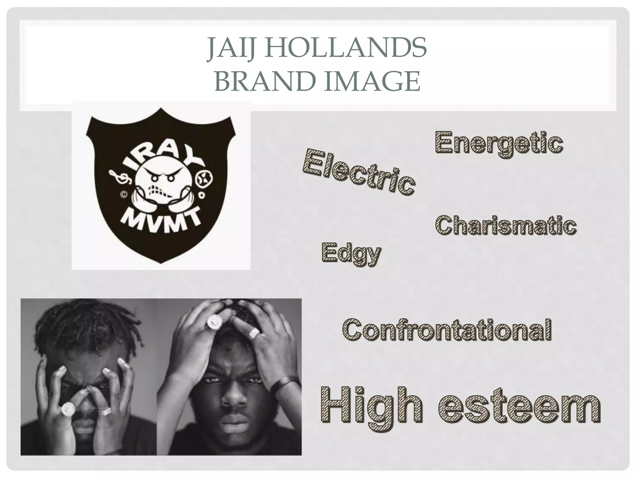 JAIJ HOLLANDS
BRAND IMAGE
 