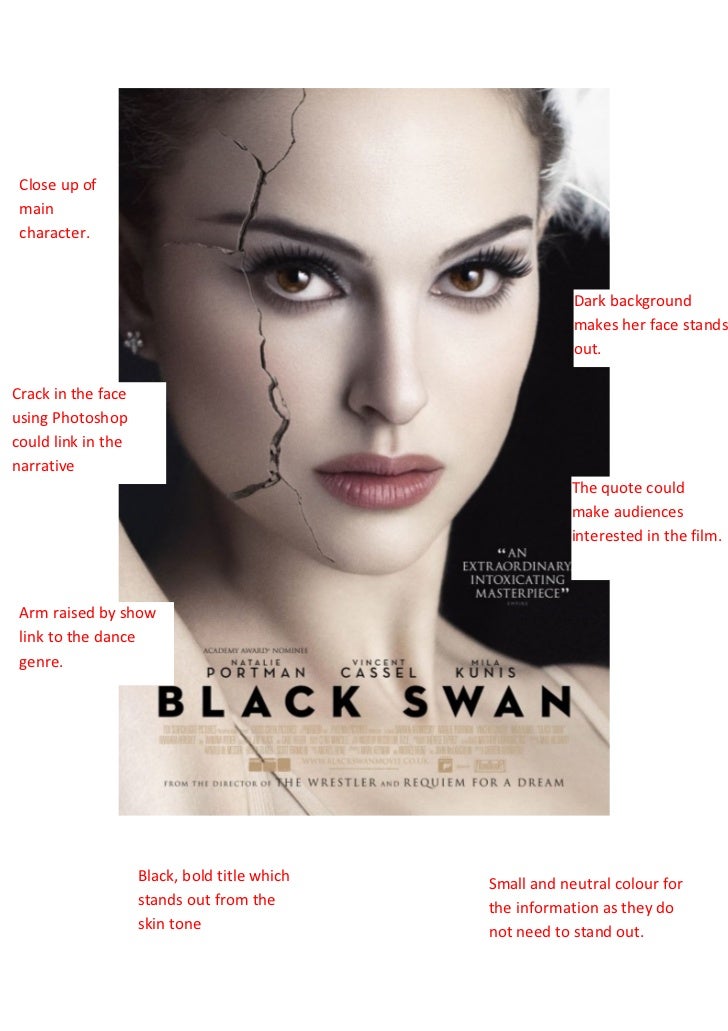 Analysis of Swan poster