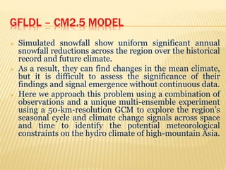 Analysis of climate change on floods in pakistan | PPTX