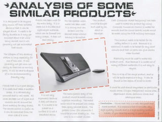 Analysis of design brief