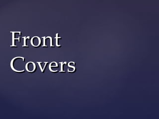 Front
Covers
 