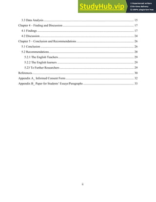 Analysis Of Grammatical Errors In English Writing Made By EFL Students ...