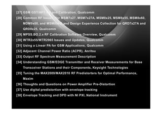 Analysis of GSM ORFS Issue