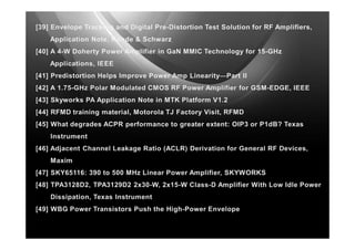 Analysis of GSM ORFS Issue