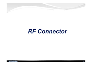 By Criterion 68
RF Connector
 