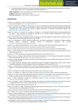Analysis Of High School Students Errors In Solving Trigonometry ...