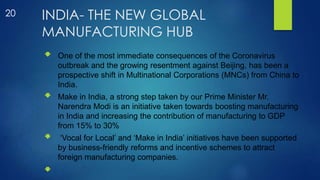 Analysis of impact on global supply chain due to covid (1) | PPTX
