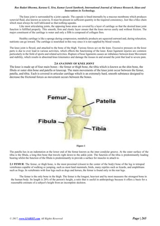 Analysis of knee joint in various postures and finite element analysis ...