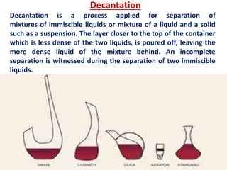Decanting Science Tutorial Analysis of lipids, fats & oils | PDF