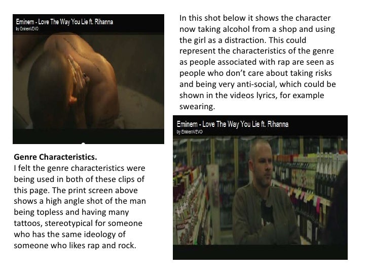 Love The Way You Lie Song Analysis