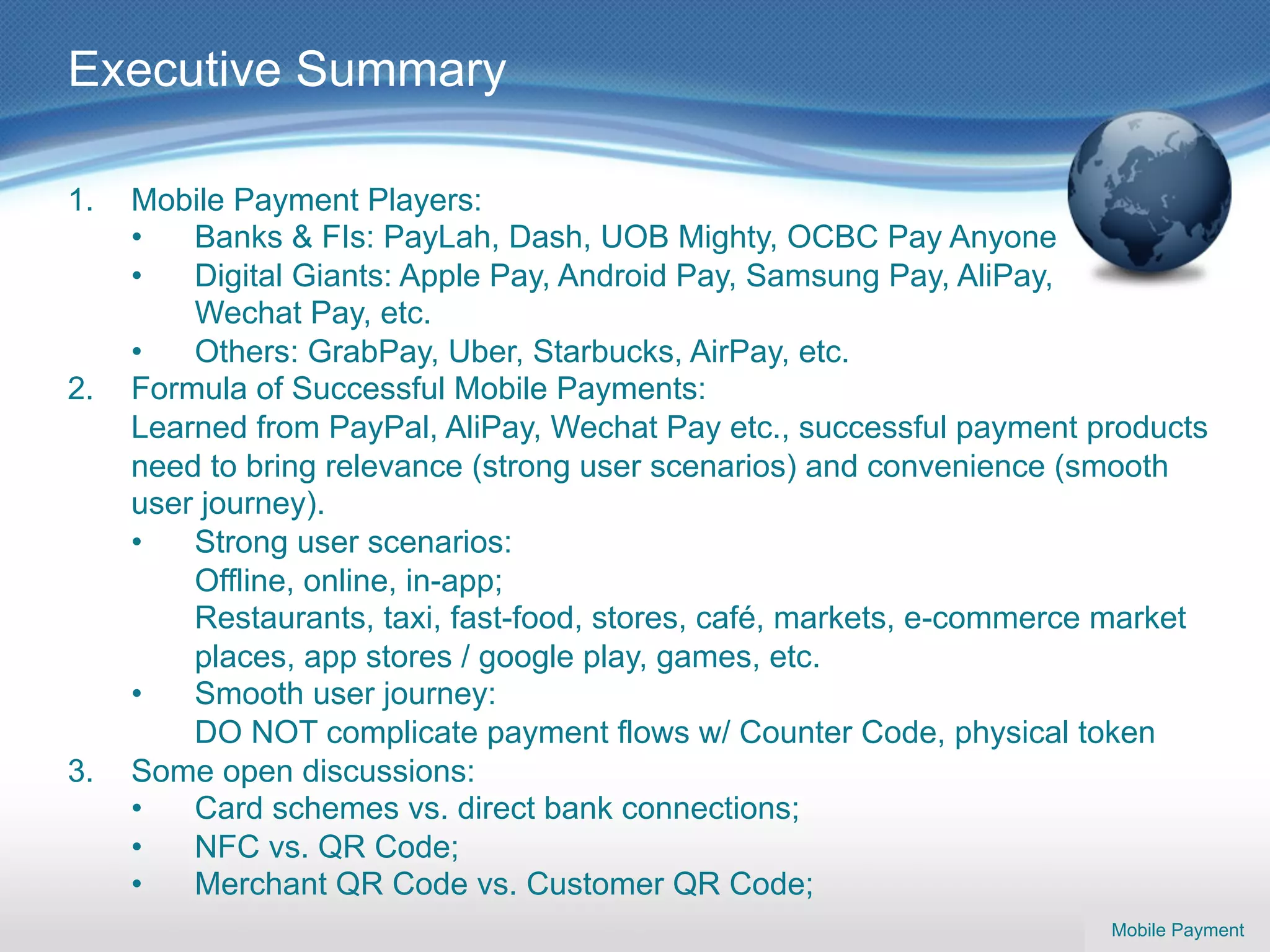 Analysis of Mobile Payments in Singapore - v0.3 Jan 2018 | PDF