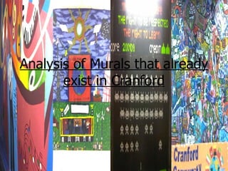Analysis of Murals that already exist in Cranford 