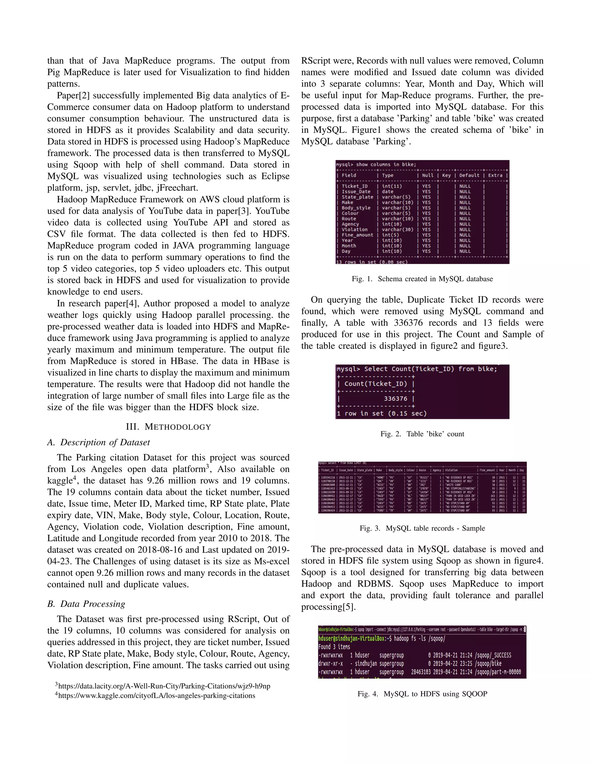Analysis of parking citations mapreduce techniques | PDF