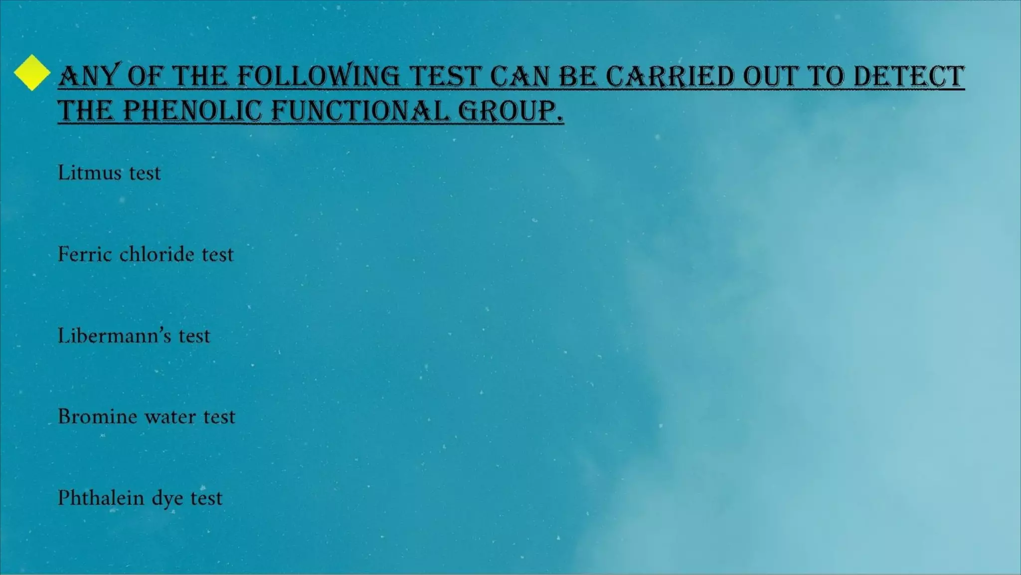 PHENOLS
. Aromatic compounds containing one or more OH groups directly attached to
carbon of benzene ring are called phenols.
. Simplest phenol is carbolic acid.
. Term phenol is derived from an old name of benzene
- PHENE
. Phenyl = C6H5
 
