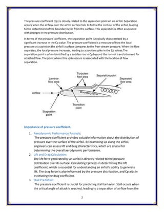 Analysis of Pressure Coefficient in Airfoil Aerodynamics